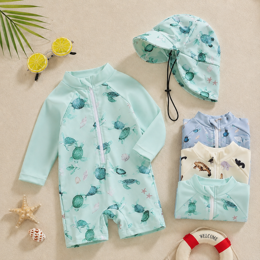 🐋 オーシャンフレンズ スイムウェアス 🌊｜80-110cm