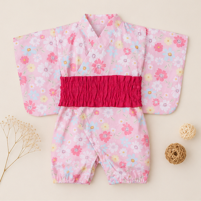 🌸 さくら甚平ロンパース 🌸